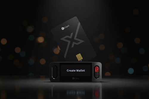 Ellipal Card + Wallet - Dark Cinematic Style