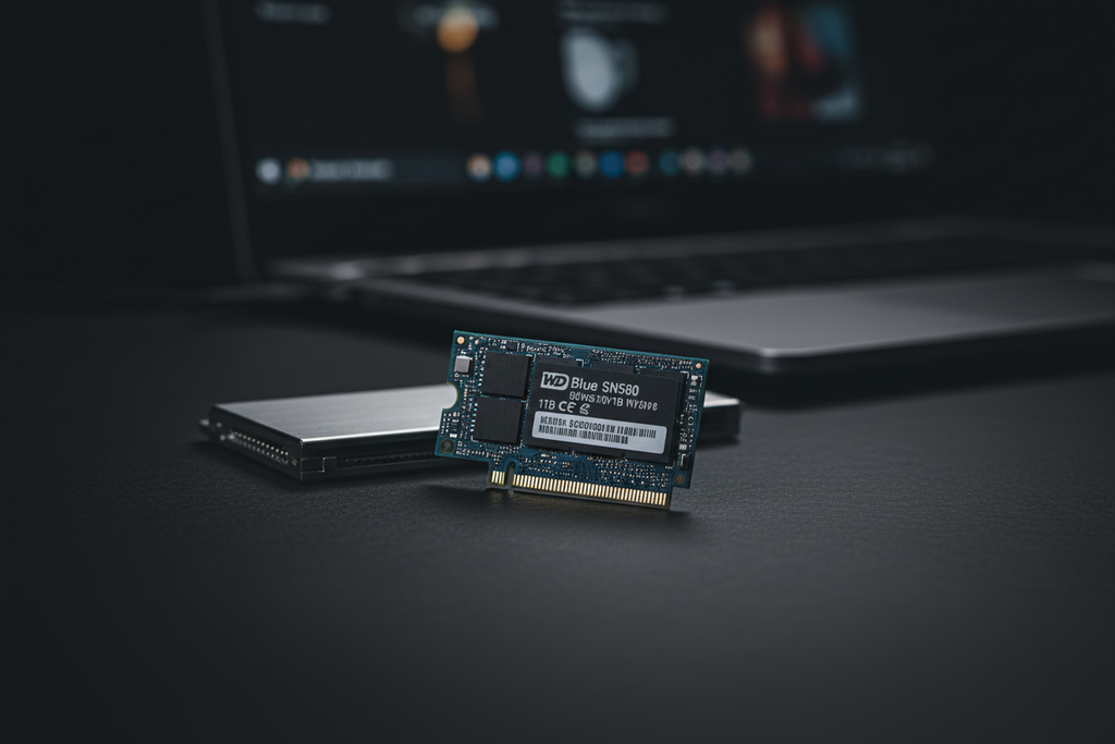 WD Blue SN580 1TB NVMe SSD